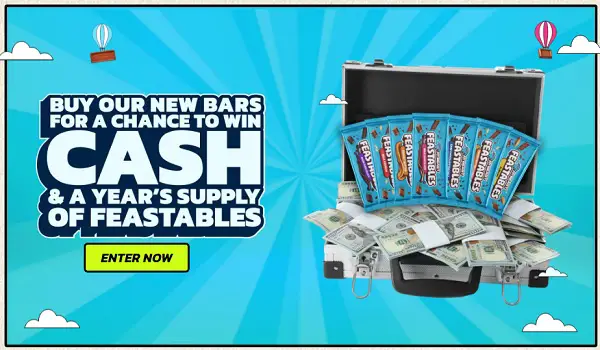 Feastables Blue Wave Sweepstakes: Win $10000 Cash Daily