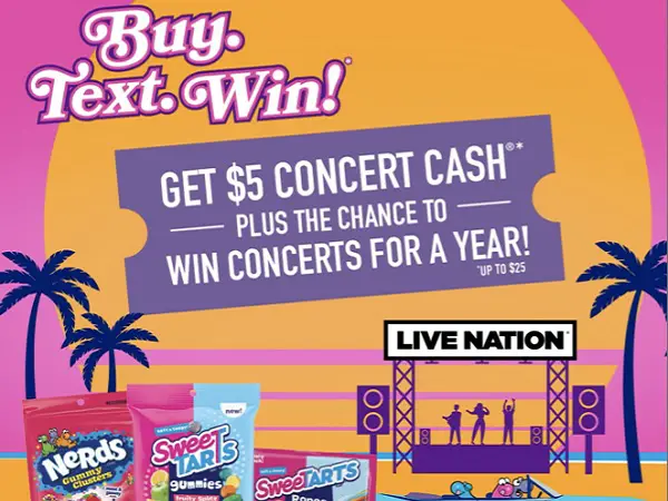 Ferrara Summer Sweepstakes: Win Free Concerts for a Year (10 Winners)