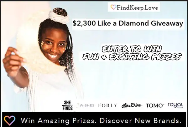 FindKeep.Love Gift Card Giveaway: Win $2,300 Free Shopping Spree