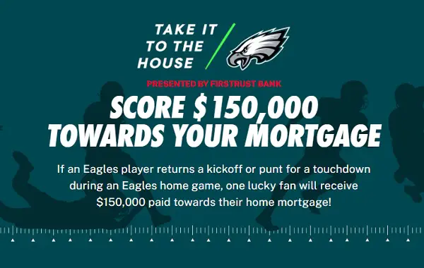 Firstrust Bank Mortgage Sweepstakes: Win $150000 Cash for Mortgage Payment