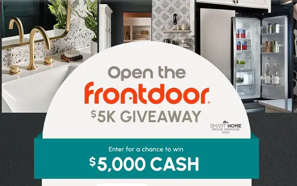 Foodnetwork.com Open the front Door Giveaway: Win $5000 Cash!
