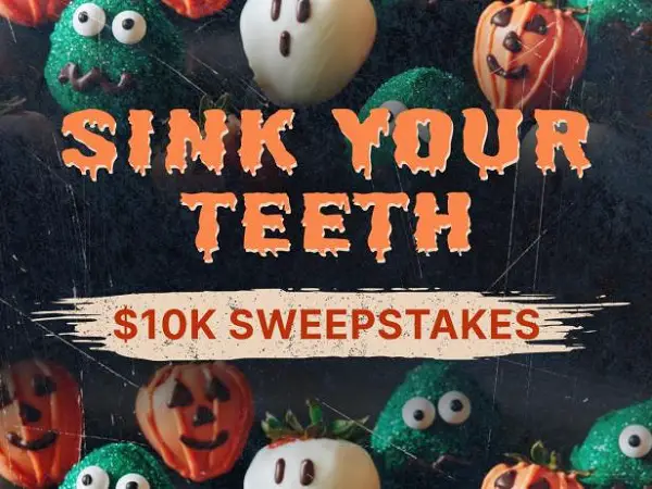 Food Network Sink Your Teeth Sweepstakes 2023: Win $10000 Cash for Halloween Treat!