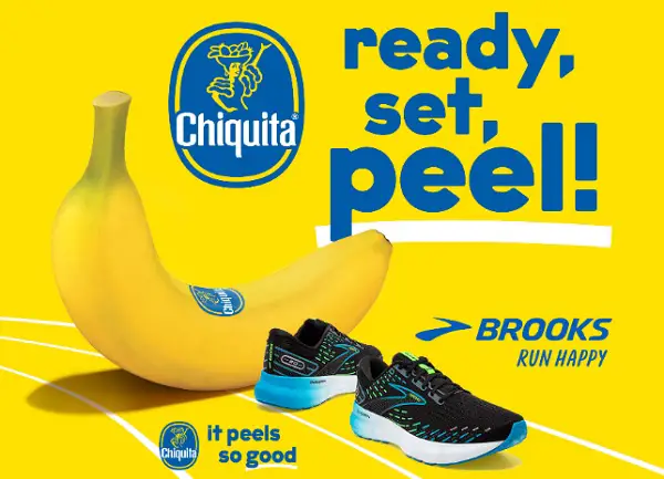 Chiquita Ready Set Peel Campaign: Win Free Brooks Glycerin Running Shoes (100 Winners)