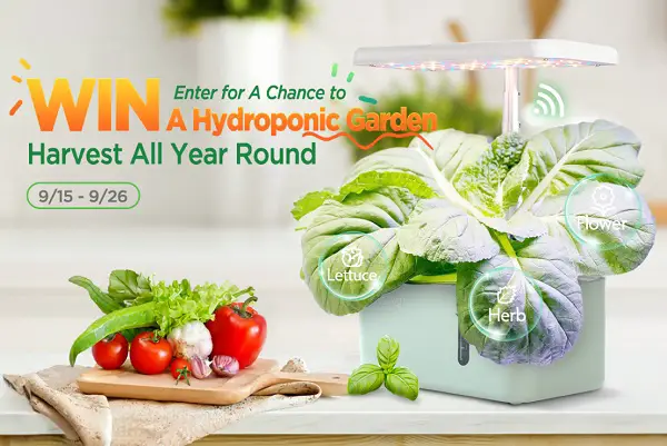 Win LetPot Mini Smart Hydroponic Garden Kit (10 Winners)
