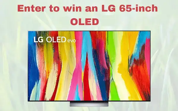 LG SMS/Email Sign Ups Sweepstakes: Win LG OLED TV and Laptops