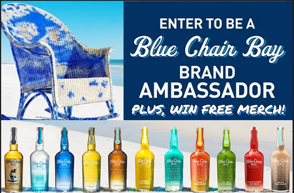 Win Blue Chair Bay Rum Ambassador Trophy & Free Merchandise Bundles (10 Winners)
