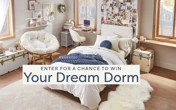 Pottery Barn Dorm Room Makeover Giveaway: Win $1,500 Gift Card
