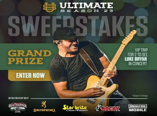 Game and Fish Ultimate Sweepstakes: Win a Trip to Luke Bryan Concert & Outdoor Gear