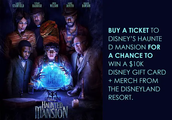 Win a $10K Disney Gift card + Merch from the Disneyland Resort!