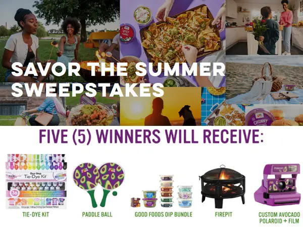 Good Foods Summer Giveaway: Win Avocado Polaroid, Tie Dye Kit, Good Food Products & More