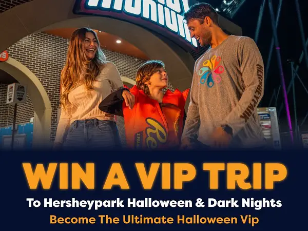Win a VIP trip to Hersheypark Halloween and Dark Nights!