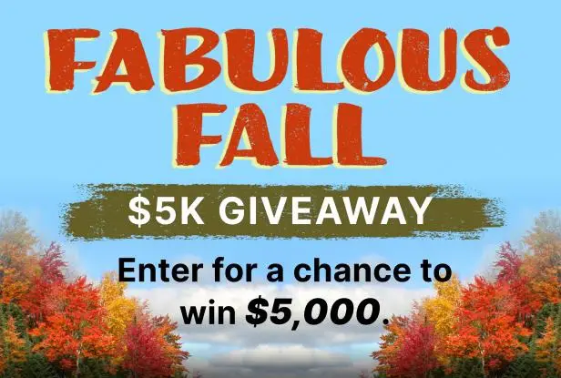 HGTV.com Fabulous Fall Cash Giveaway: Win $5000 Cash