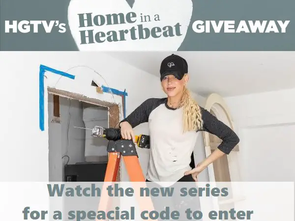 HGTV.com Heart Beat Sweepstakes: Win $5000 Cash or Swag (Weekly Winners)