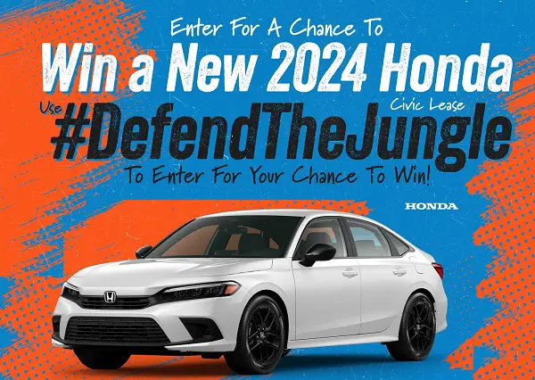 Win a 2024 Honda Civic on Lease