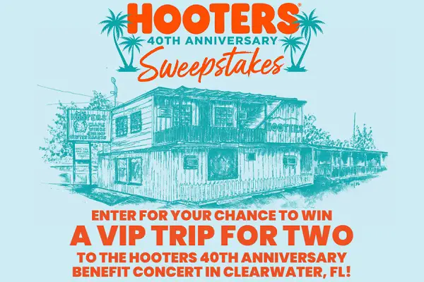 Win a Trip to Attend the Hooters 40th Anniversary benefit Concert