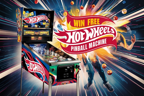 Hot Wheels Pinball Sweepstakes: Win Free Pinball Machine