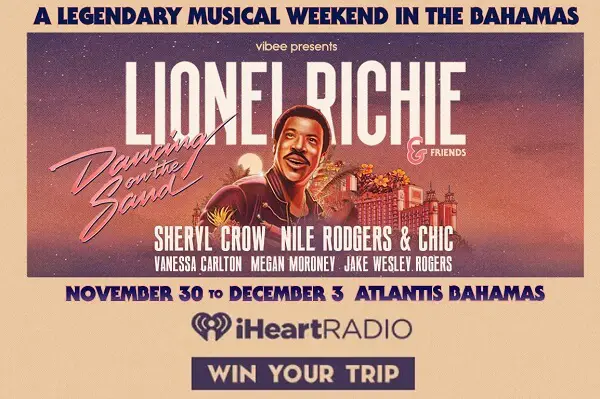 iHeartRadio Lionel Richie Sweepstakes: Win a Trip to Bahamas for Live Show