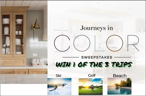 Journeys in Color Sweepstakes: Win a Trip for Golf, Ski or Beach Vacation