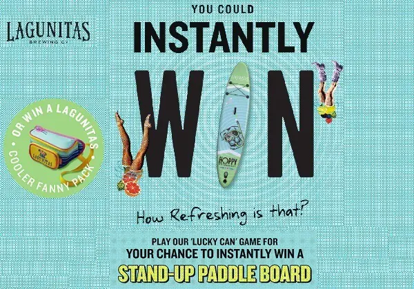 Lagunitas How Refreshing Sweepstakes: Instant Win Free Stand-Up paddleboard & More