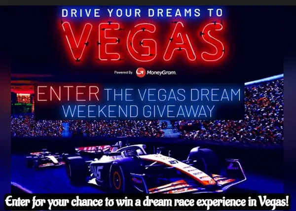 Las Vegas Grand Prix Trip Giveaway: Win Weekend Getaway, $5,000 Cash Prize & More