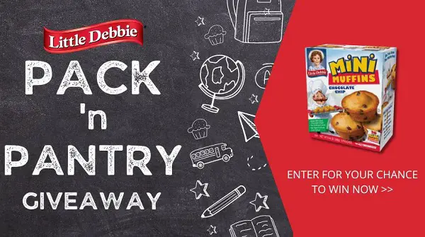 Little Debbie Pack 'n Pantry Giveaway: Win $500 Amazon Gift card and Mini Muffin for a Year!