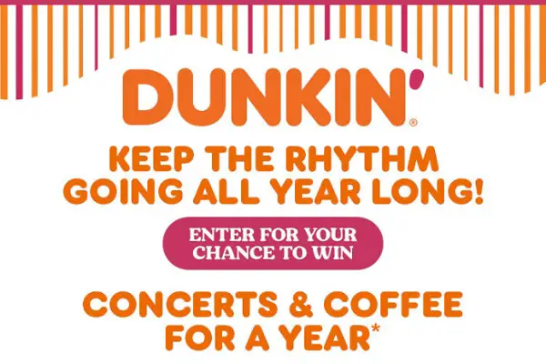 Free Coffee and Concert for a Year Giveaway 2023