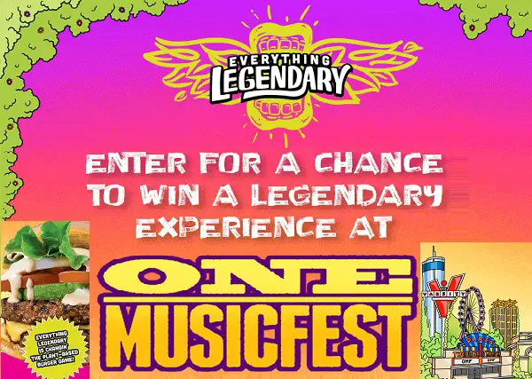 Live Nation Everything Legendary One Musicfest 2023 Trip Giveaway