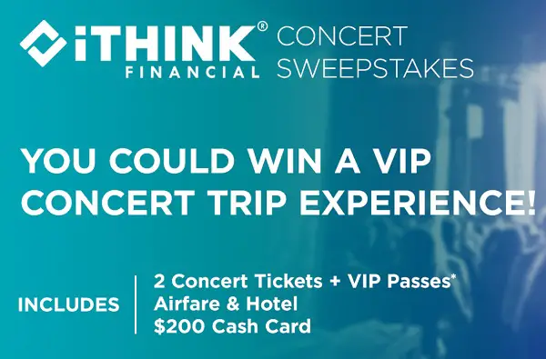 iThink Rocks Live Nation Concert Giveaway: Win a Trip, Free Tickets, $200 Cash Card & More