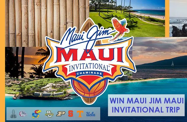Maui Jim Maui Invitational Fan Experience Sweepstakes