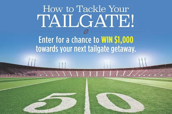 Midwest Living Tailgate Sweepstakes: Win $1000 Cash!