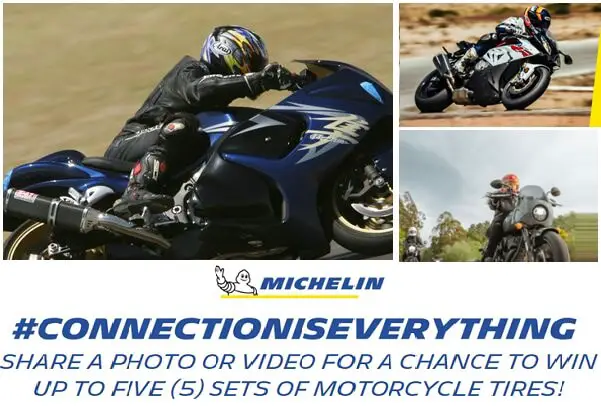 Michelin Motorcycle Photo Contest: Win 5 Sets of Free Motorcycle Tires (2 Winners)