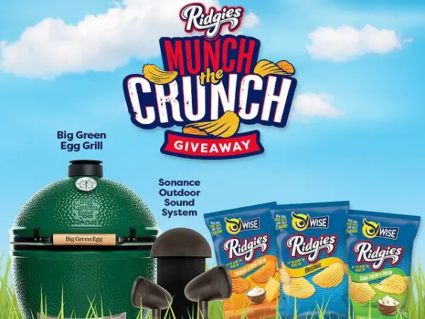 Munch the Crunch Giveaway: Win Free Summer Prize Pack (155 Winners)