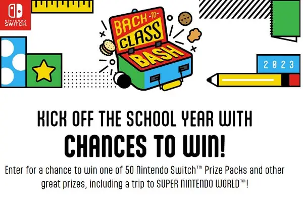 Nabisco Back-To-Class Giveaway: Instant Win Trip to Universal Studios & Free Nintendo Switch Prizes