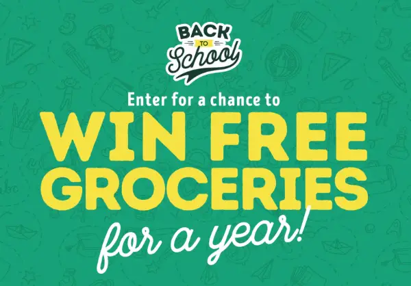 Nature’s Own Back-to-School Sweepstakes – Win Free Groceries for a Year
