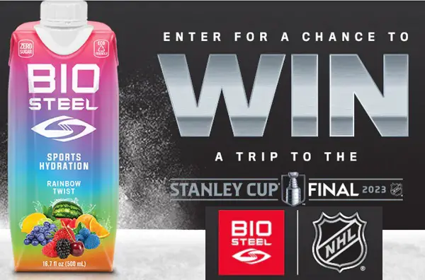 NHL Stanley Cup Final 2023 Trip Giveaway