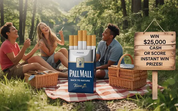 Pall Mall Back to Nature Giveaway: Win $25,000 Cash or Score Instant Win Prizes!
