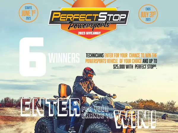 Perfect Stop Summer Promotion: Win Powersport Vehicles or Visa Gift Cards (156 Winners)
