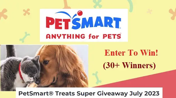 PetSmart Treats Rewards Giveaway: Win Free Pet Supplies in 100K Rewards Points & More