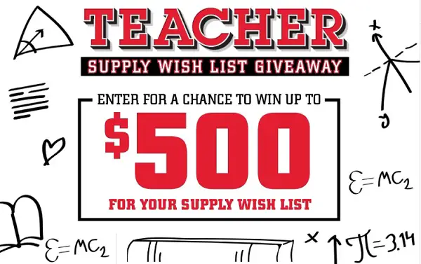 Raising Cane’s Back-to-School Sweepstakes: Win $500 Shopping Credit (50 Winners)