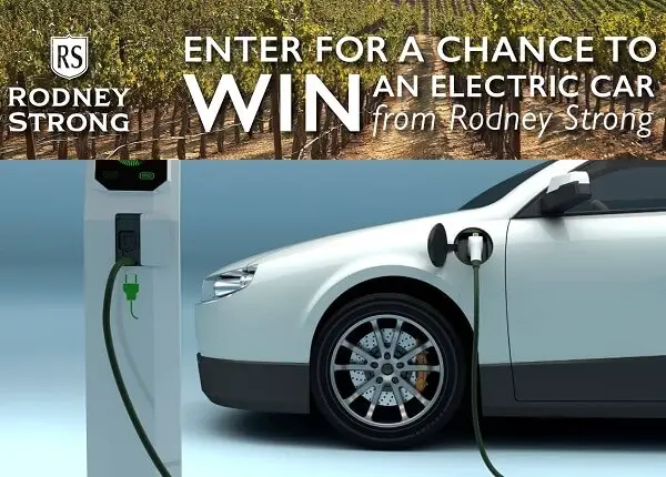 Rodney Strong eCar Sweepstakes: Win $60000 Cash to Buy Electric Car!