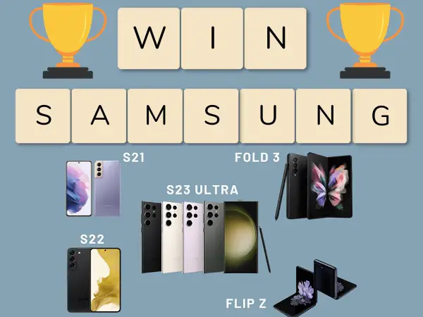 Samsung Galaxy Smartphones Giveaway (5 Winners)