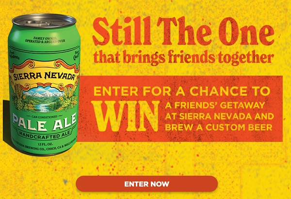 Sierra Nevada Friend’s Reunion Contest: Win a Trip to Asheville, North Carolina