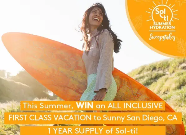 Sol-ti Summer Giveaway: Win a Vacation in San Diego, 1-Year Free Sol-ti Products & More