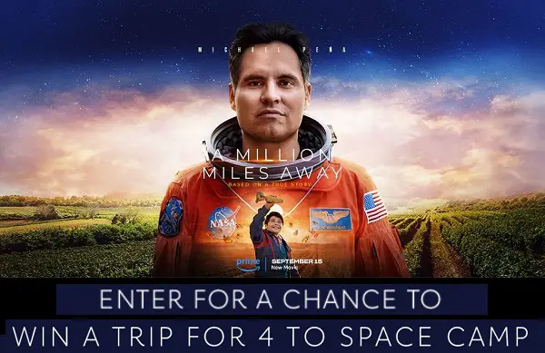Million Miles Away Space Camp Trip Giveaway: Win a Trip for the Family of 4