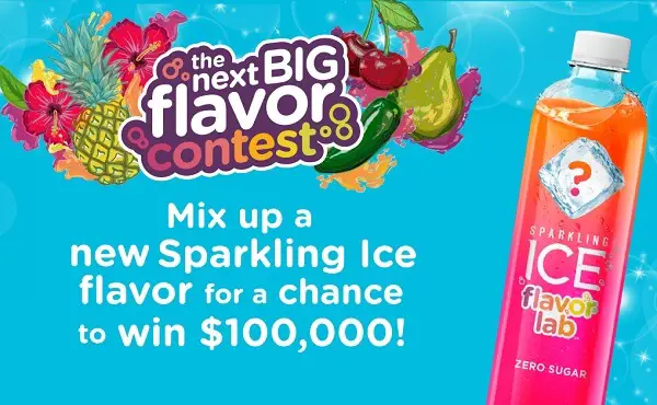 Sparkling Ice Next Big Flavor Contest: Win $100000 Cash