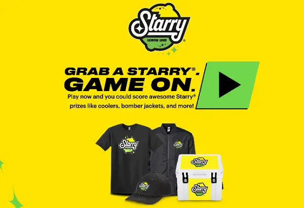 Starry Squeeze South Sweepstakes: Win Free Starry Prizes (900+ Winners)