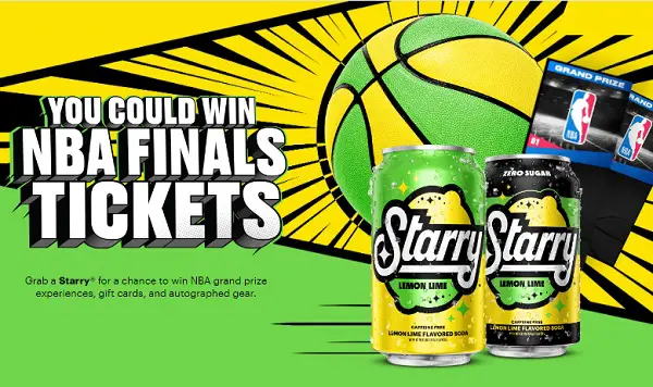Starry NBA Finals Sweepstakes: Win trip to 2024 NBA Season or Daily Prizes!