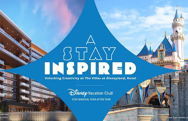 Stay Inspired Sweepstakes: Win Free Stay at The Villas at Disneyland Hotel!