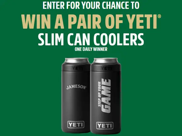 Step Up Your Game Day Giveaway: Win Yeti Slim Can Tumblers! (73 Winners)