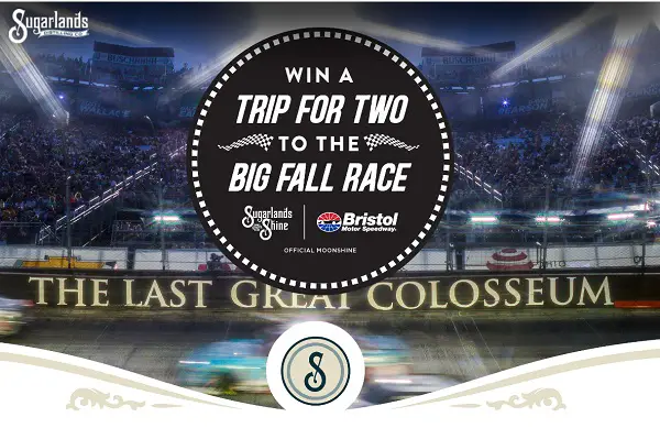 Sugarlands Bristol Trip Giveaway: Win a Trip to Bristol Motor Speedway Nascar Race